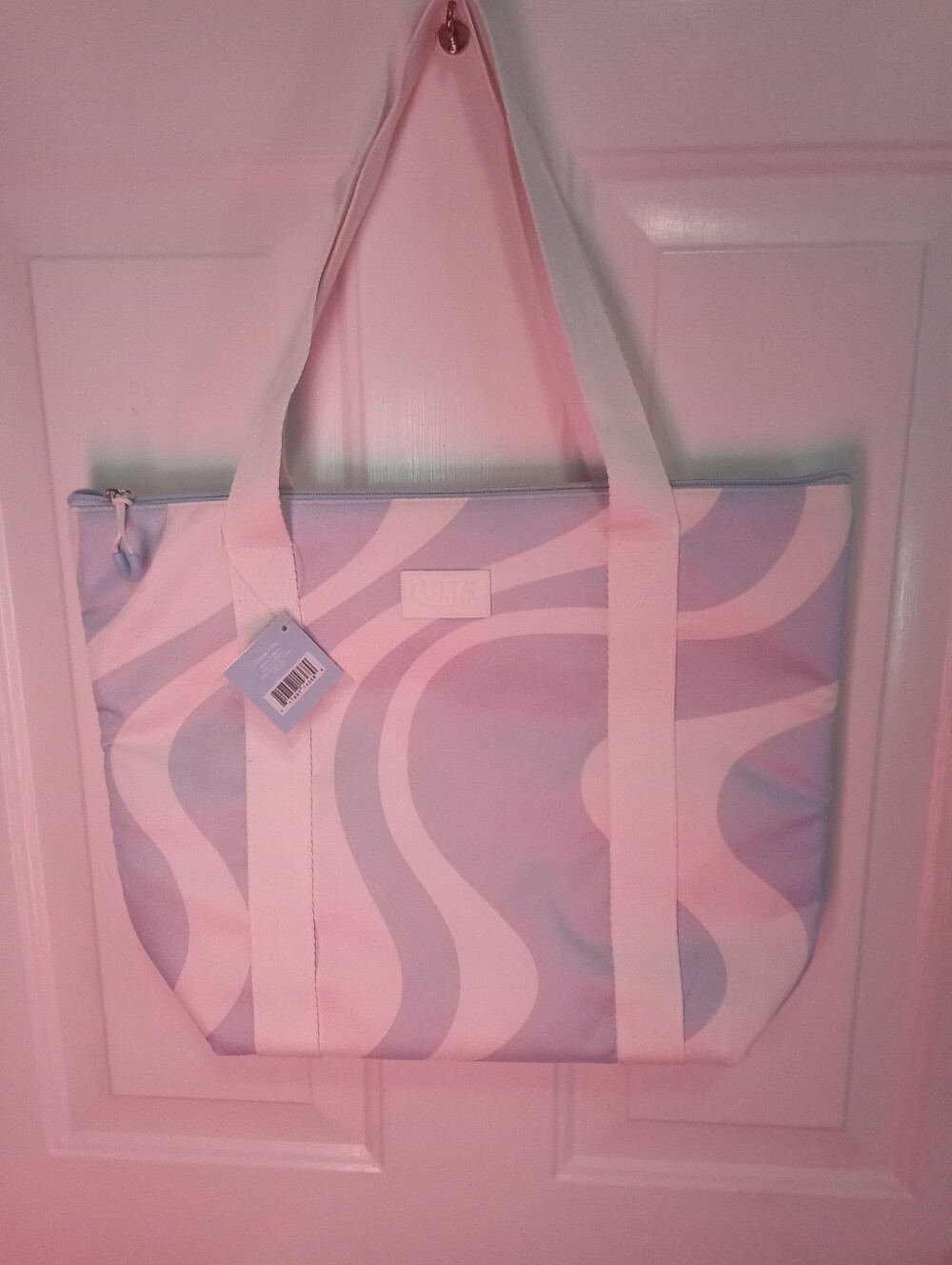 Ulta Brand Periwinkle Swirl Insulated Tote